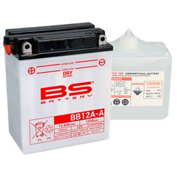 BS BATTERY DRY - BB12A-A (inc acid) - [CTN 4] (UN2796/CLASS 8 - II)
