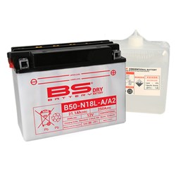 BS BATTERY DRY - B50-N18L-A/A2 (inc acid) - [CTN 2] (UN2796/CLASS 8 - II)