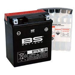 BS BATTERY MF - BTX7L-BS (inc acid) - [CTN 6] (UN2796/CLASS 8 - II)
