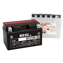 BS BATTERY MF - BTZ10S-BS (inc acid) - [CTN 4] (UN2796/CLASS 8 - II)