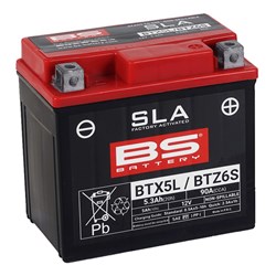 BS BATTERY SLA - BTX5L/BTZ6S (FA) - [CTN 8] (UN2800/CLASS 8)