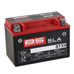BS BATTERY SLA - BTX9 (FA) - [CTN 6] (UN2800/CLASS 8)