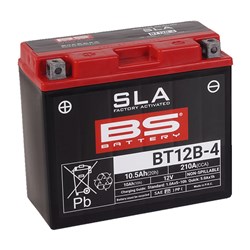BS BATTERY SLA - BT12B-4 (FA) - [CTN 4] (UN2800/CLASS 8)