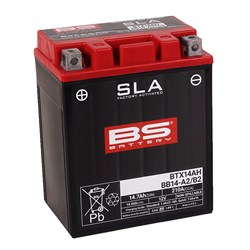 BS BATTERY SLA - BTX14AH/BB14-A2 (FA) - [CTN 4] (UN2800/CLASS 8)