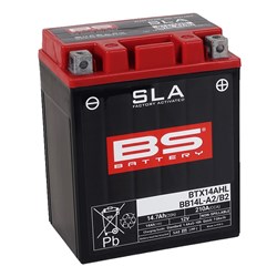 BS BATTERY SLA - BTX14AHL/ BB14L-A2/B2 (FA) - [CTN 4] (UN2800/CLASS 8)