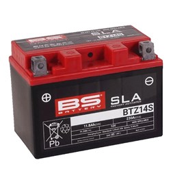 BS BATTERY SLA - BTZ14S (FA) - [CTN 4] (UN2800/CLASS 8)