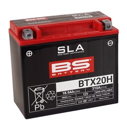 BS BATTERY SLA - BTX20H (FA) - [CTN 4] (UN2800/CLASS 8)
