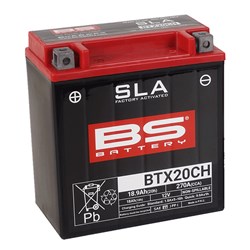 BS BATTERY SLA - BTX20CH (FA) - [CTN 4] (UN2800/CLASS 8)