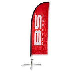 BS BATTERY WIND FLAG - 290cm