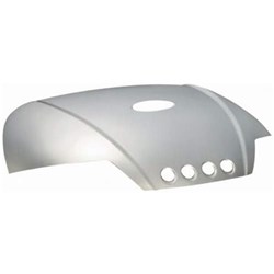 GIVI V46 COVER PAINTED SILVER #