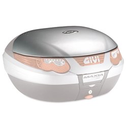 GIVI PAINTED LID FOR E55 CASE - SILVER #