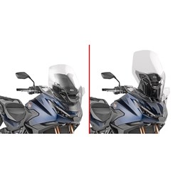 GIVI WINDSCREEN TRANSPARENT - HONDA NT1100 25-