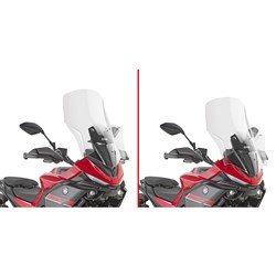 GIVI WINDSCREEN TRANSPARENT - YAMAHA TRACER 7 GT 25-26 / TRACER 7 25-