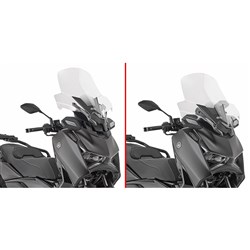 GIVI WINDSCREEN TRANSPARENT - YAMAHA X-MAX 300 (TECH MAX) 25-