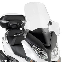 GIVI WINDSCREEN TRANSPARENT - HONDA SW-T400 09 89Hx67W
