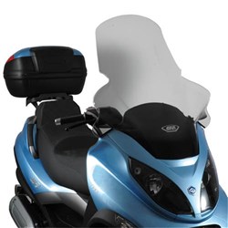 GIVI WINDSCREEN TRANSPARENT - PIAGGIO MP3 125-400 06-11