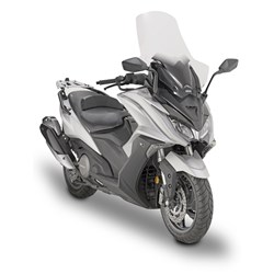 GIVI WINDSCREEN TRANSPARENT - KYMCO AK550 17-CLEAR