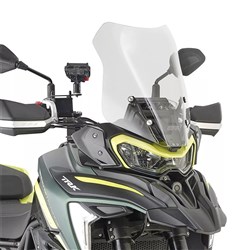 GIVI WINDSCREEN TRANSPARENT - BENELLI TRK702/702X 23-