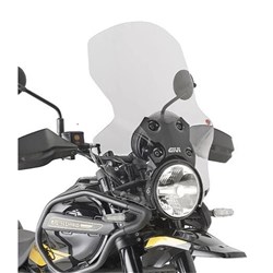 GIVI WINDSCREEN TRANSPARENT - ROYAL ENFIELD HIMALAYAN 450 24-
