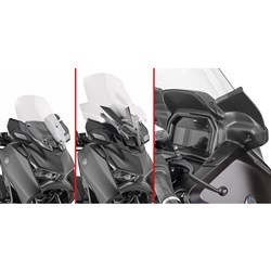 GIVI SIDE DEFLECTORS BLACK (PAIR) - YAMAHA X-MAX 300 (TECH MAX) 25-