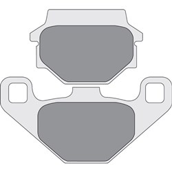 DP SINTERED BRAKE PADS (FA67 173 251 372R|FDB731 310 828)