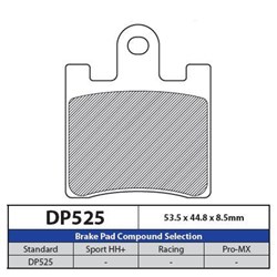 DP SINTERED BRAKE PADS (FA423/4 / FDB2085)