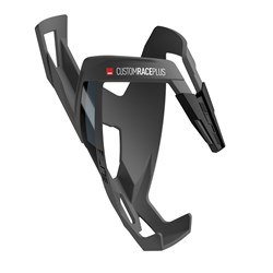 ELITE BOTTLE CAGE CUSTOM RACE PLUS SKIN BLACK SOFT TOUCH