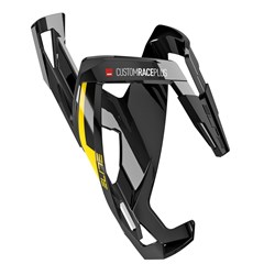 ELITE BOTTLE CAGE CUSTOM RACE PLUS BLK GLOSSY YEL [ONC01] #