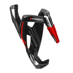 ELITE BOTTLE CAGE CUSTOM RACE BLK GLOSSY RED [ONC01] #