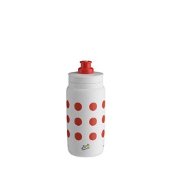 ELITE BOTTLE FLY TOUR DE FRANCE RED POLKA DOT 550 mL