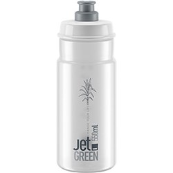 ELITE BOTTLE JET GREEN CLEAR GREY LOGO 550 mL