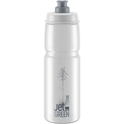 ELITE BOTTLE JET GREEN CLEAR GREY LOGO 750 mL