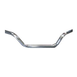 SCORPION H/BAR BUCKHORN LOW 1 INCH CHROME