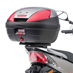 GIVI SPECIFIC MONOLOCK REAR RACK - KYMCO AGILITY 50/125/150/200 R16 08-13 (USE WITH MONOLOCK CASE PLATE)