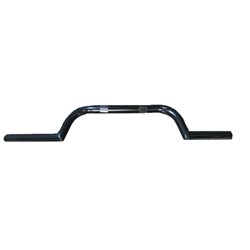 #SCORPION CLUBMAN H/BARS 1 INCH BLACK