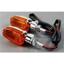 EMGO MARK II MINI LIGHTS CHR/AMBER