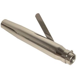 EMGO MUFFLER TAPERED TURBO