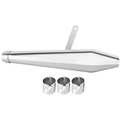 EMGO MEGAPHONE HOOLIGAN 19 INCH FLAT BLK - EACH