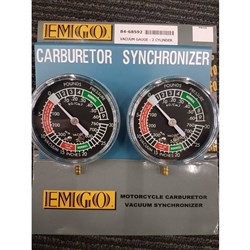 EMGO VACUUM GAUGE 2CYL