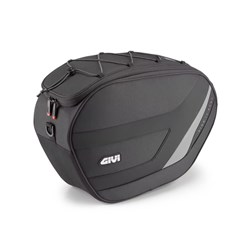 GIVI SOFT LEFT PANNIER BAG EASY-T 18L (SOLD EACH) (FOR USE WITH STEALTH FIXING SYSTEM)