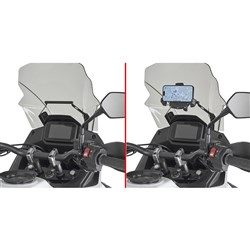 GIVI FAIRING UPPER BAR MOUNT - HONDA XL750 TRANSALP 23