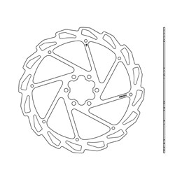 FERODO DISC ROTOR TZ-23 6-BOLT 180mm (1.8mm) # [ONC01]