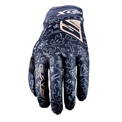 FIVE 25 XR-LITE KID TATTOO BLK/GO (02 XS) # [ONC01]