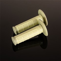 RENTHAL GRIPS DUAL COMPOUND ARAMID TAPERED HALF WAFFLE Q70 (G166)