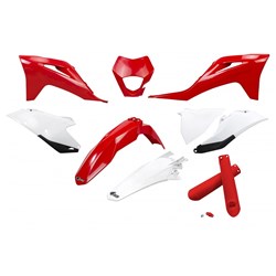 UFO GAS GAS FULL PLASTICS KIT WITH H/LIGHT SHROUD  EC/EC-F 21-23 (OEM 21-22) (WAS GGKIT703E999)