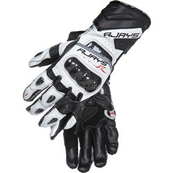 RJAYS LONG COBRA 2 CARBON MENS GLV WHT/BLK (XS)  [ONC01] #