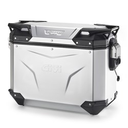 GIVI TREKKER OUTBACK EVO SMART 37L ALLOY ANODIZED PANNIER LEFT (SINGLE) CAM (SOLD WITHOUT LOCK)
