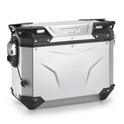GIVI TREKKER OUTBACK EVO SMART 37L ALLOY ANODIZED PANNIER RIGHT (SINGLE) CAM (SOLD WITHOUT LOCK)