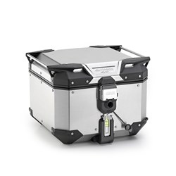 GIVI TREKKER OUTBACK EVO SMART MONOKEY TOPCASE 42L - SILVER (SOLD WITHOUT LOCK) (OBKEV42A)