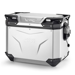 GIVI TREKKER OUTBACK EVO SMART 48L ALLOY ANODIZED PANNIER LEFT (SINGLE) CAM (SOLD WITHOUT LOCK)